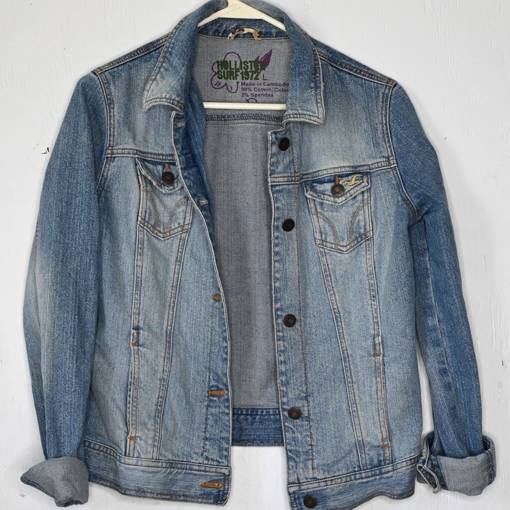 Hollister Denim Jean Jacket